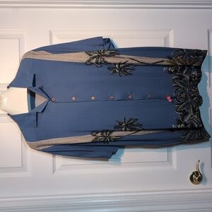 Hollis River Hawaiian Style / Polynesian shirt, XLT